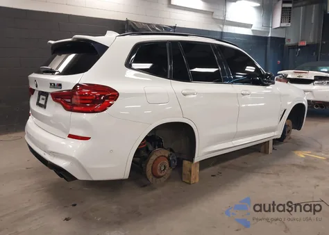 2020 BMW X3 M Competition z USA, uszkodzony, nr VIN 5YMTS0C06LLT10800